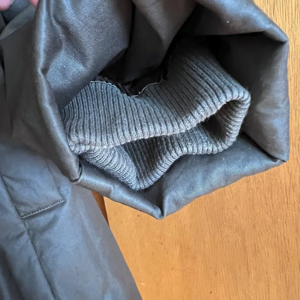 Poetry Fashion (UK) Shawl-collar Puffer Coat Dark Moss 16 Super cozy! - Picture 12 of 15